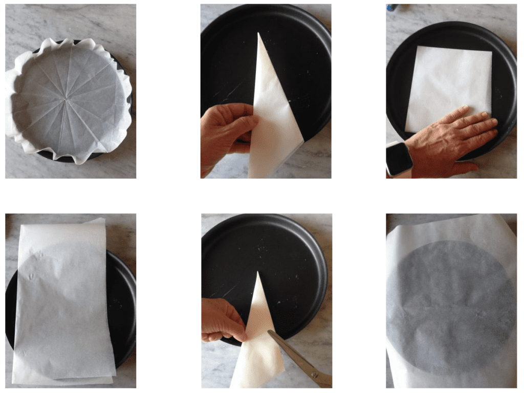 Qual è il miglior utilizzo della carta da forno rotonda in cucina 1 carta da forno rotonda su una teglia