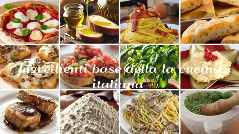 cucina tradizionale italiana con ingredienti freschi