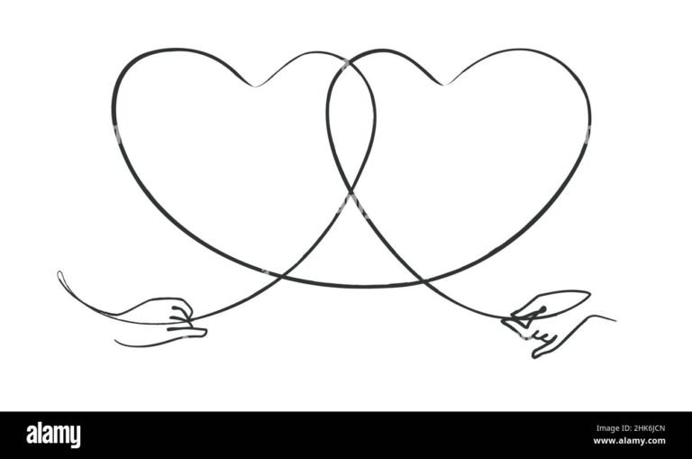 Quando Ci Si Innamora: Quali Sono I Segnali E Le Sensazioni 36 cuori intrecciati su uno sfondo romantico