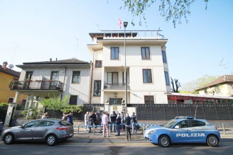 edificio del consolato tunisino a milano