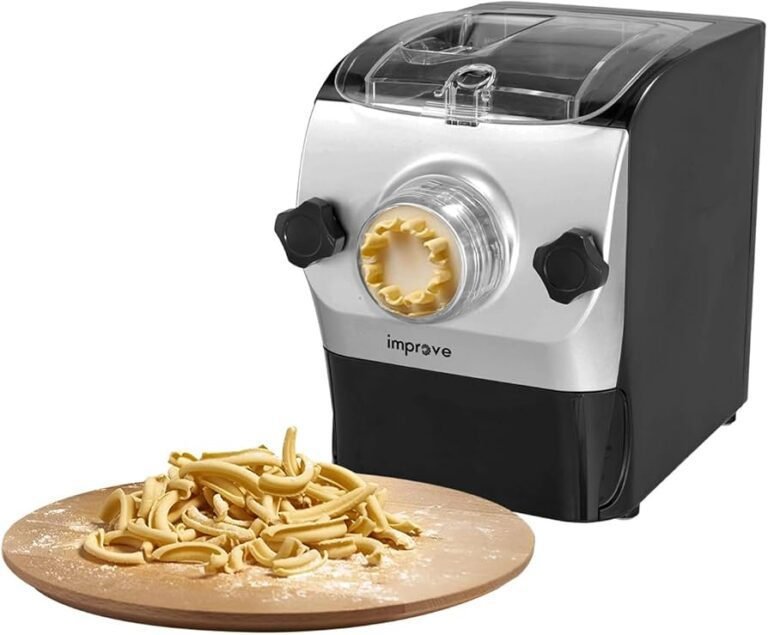 macchina per la pasta in azione