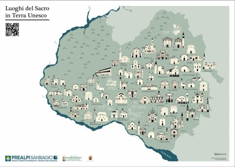 mappa stilizzata di san dona di piave