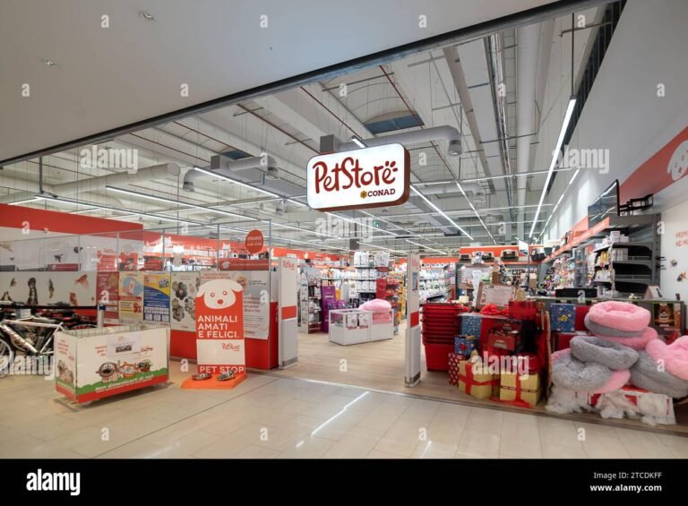 mappa stilizzata di un supermercato conad