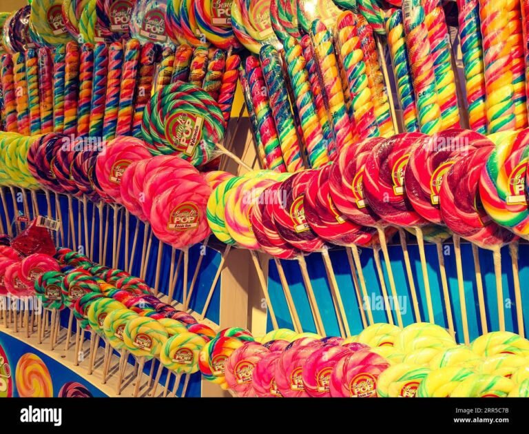 mazzo di chupa chups colorato e festoso