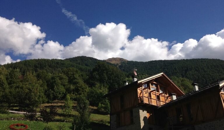 panorama del maso fior di bosco