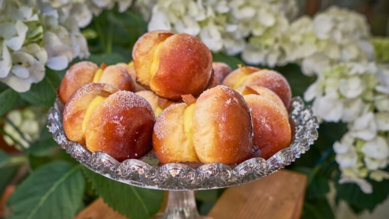 pietanze tradizionali servite in un prato