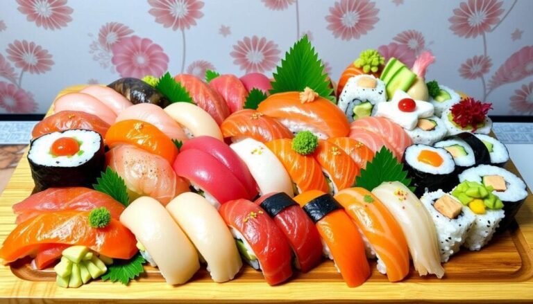 sushi creativo in un ambiente accogliente