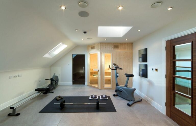 tapis roulant in un ambiente domestico accogliente