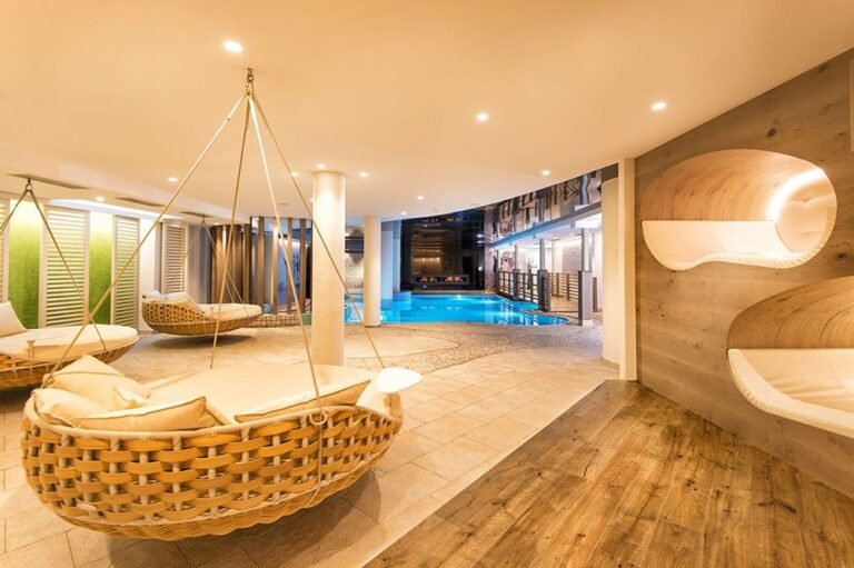 un centro benessere elegante e rilassante