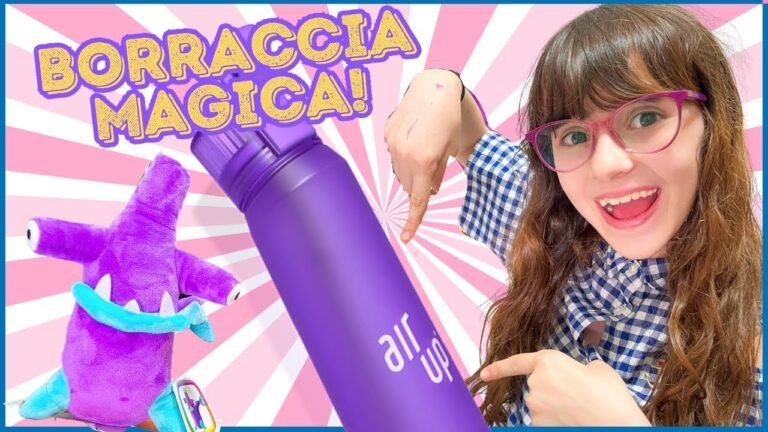 un dispositivo air up su sfondo neutro