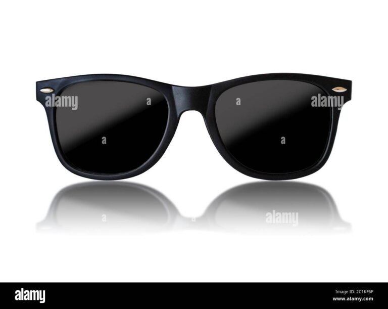 un occhiale elegante su uno sfondo neutro