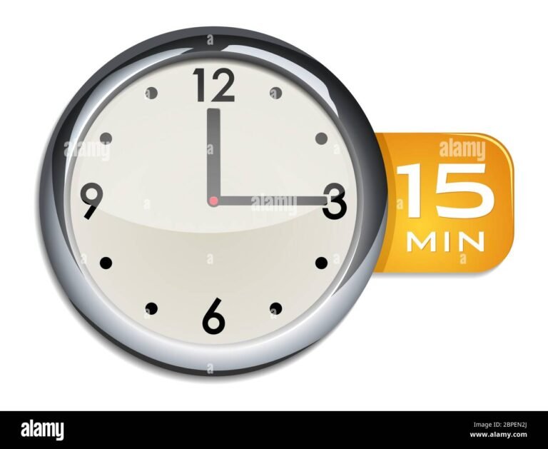 un orologio in primo piano che segna 15 minuti
