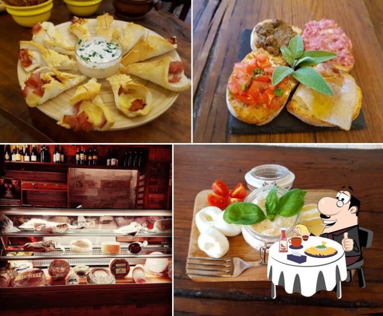 un piatto gourmet del ristorante sotto sopra