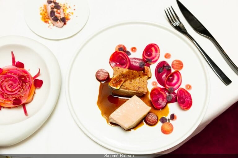 un piatto gourmet del ristorante star rosa