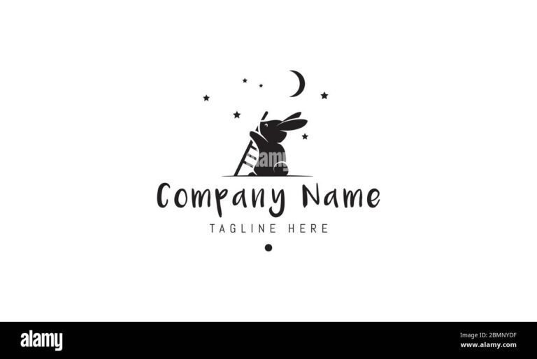 una luna con un coniglio sopra