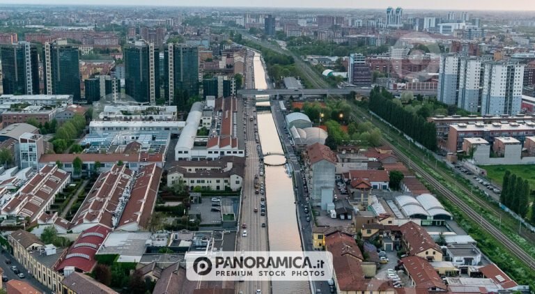 una vista panoramica di via lodovico il moro