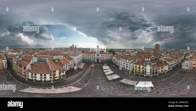vista panoramica degli ai do archi a padova