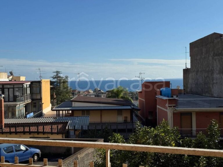 vista panoramica di catania con case